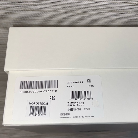 New Alexander McQueen Oversize Dégradé Spray Glitter Sneakers Size 38 - Picture 3 of 12